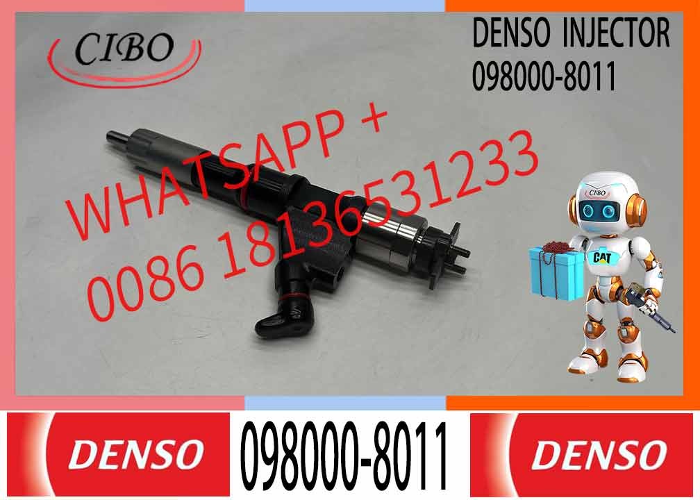 Common Rail Diesel Fuel Injector 095000-8910 VG1246080106 098000-8011 VG1246080051 For SINOTRUK HOWO