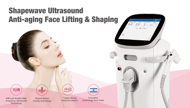 HIFU Ultrasound Anti Age Facial Care Machine For Beauty Clinic Or Salon