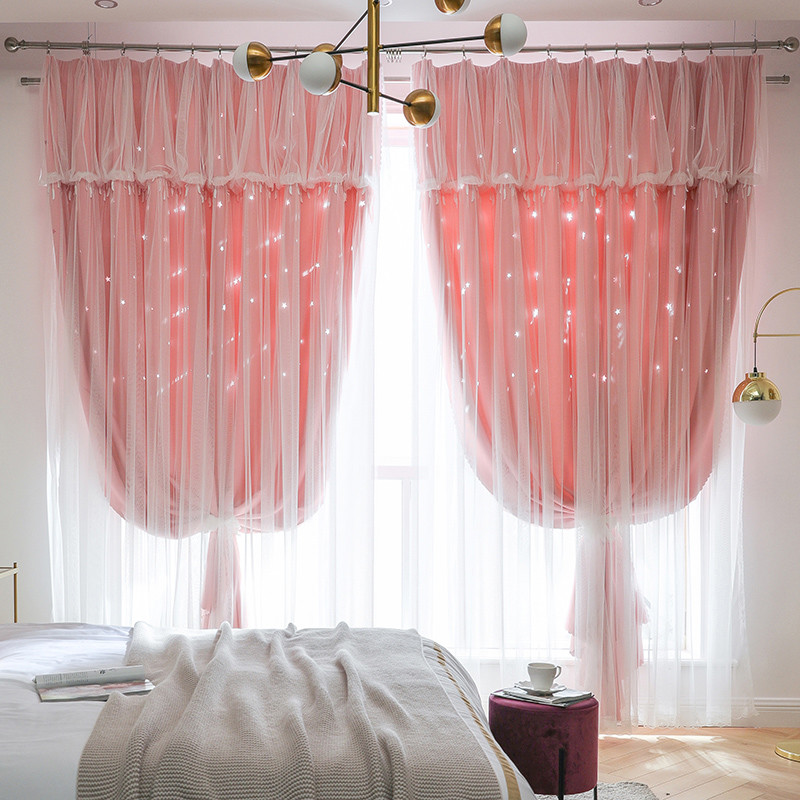 Lightweight Curtain Sheer Fabric Pinstripe Drapery Linen Flame Retardant