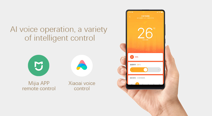 Original Xiaomi Mijia Heaters Electric Infrared Smart Version Fast handy Heaters Smart Home Xiaomi Room Electric Heater