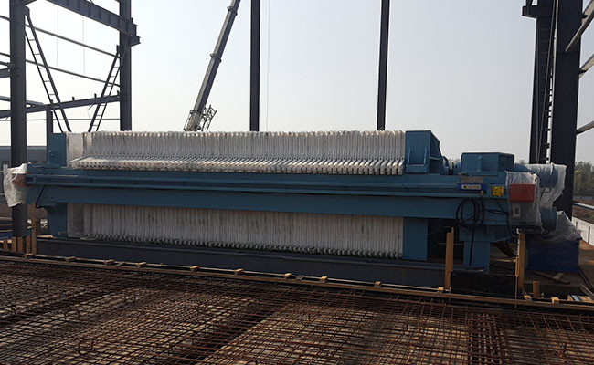 Industrial Frame Automated Filter Press Solid Liquid Separation Functional Economical