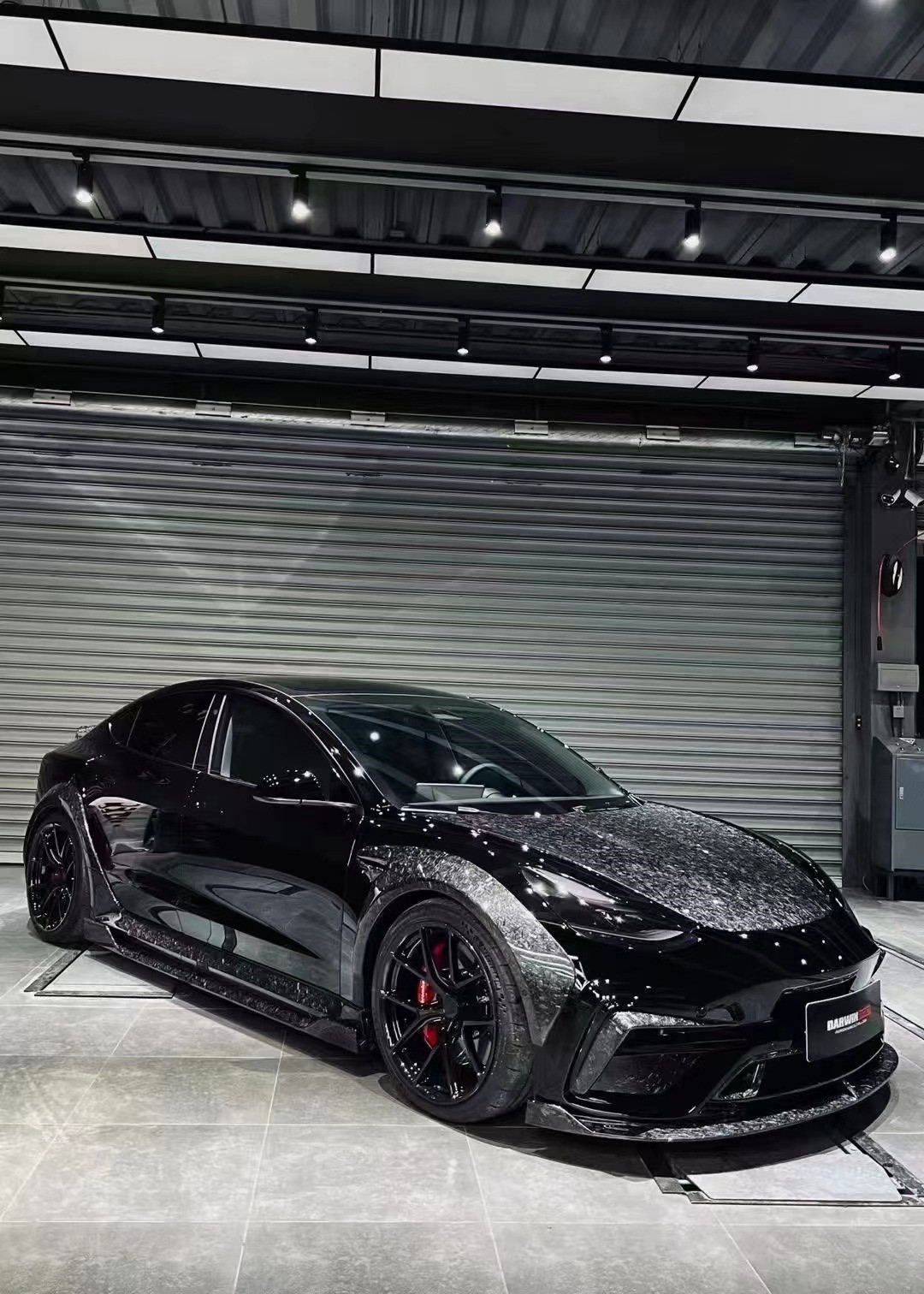 New Product Model 3 Wide Bodyki for the Tesla MODEL 3 Body Kit Upgrade IMP Style Front and Rear Bumper Spoilers