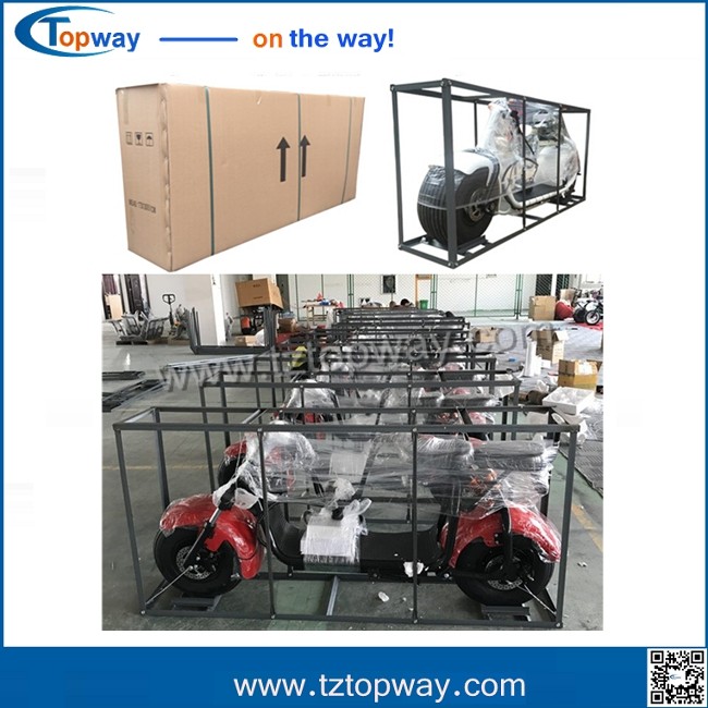 Off Road Chariot Adult Tricycle Powerful High Speed Electric Harley Motorbike