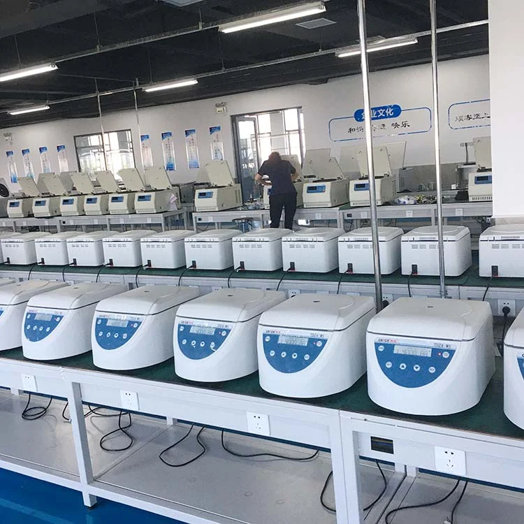 China Lab Centrifuge Machine Factory TDZ4-WS 18x10ml Angle Rotor 12x20ml