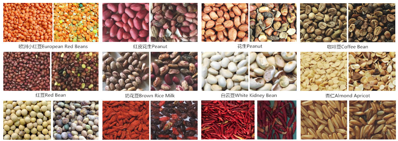 Optical CCD Color Sorter Machine 3000-7000kg/H For Sesame CE/SGS Appoval