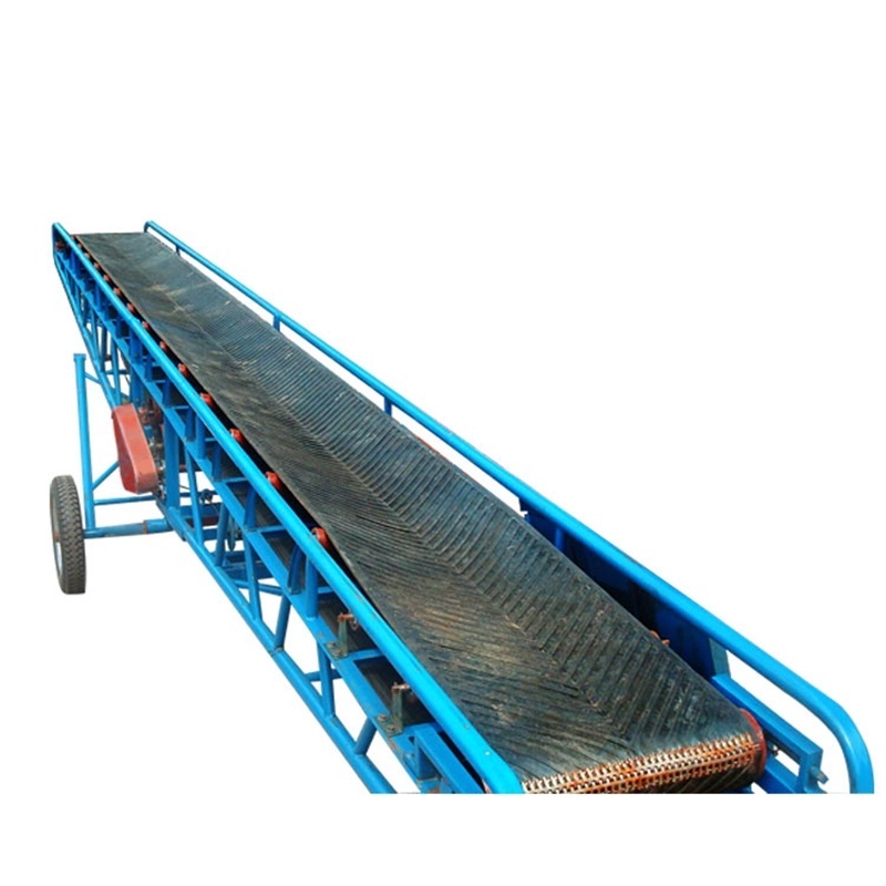 OEM Custom Height Adjustable Grain Bag Portable Conveyor Belt System Belt Conveyor