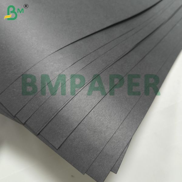 55lb Matte Surface Finish Black Cardstock For Scrapbooking And Card Making