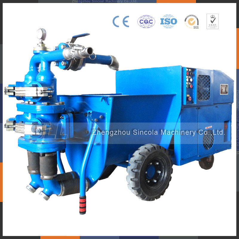 Ready Mixed Cement Mortar Pump , Gravel Coarse Aggregate Mortar Mixer Pump