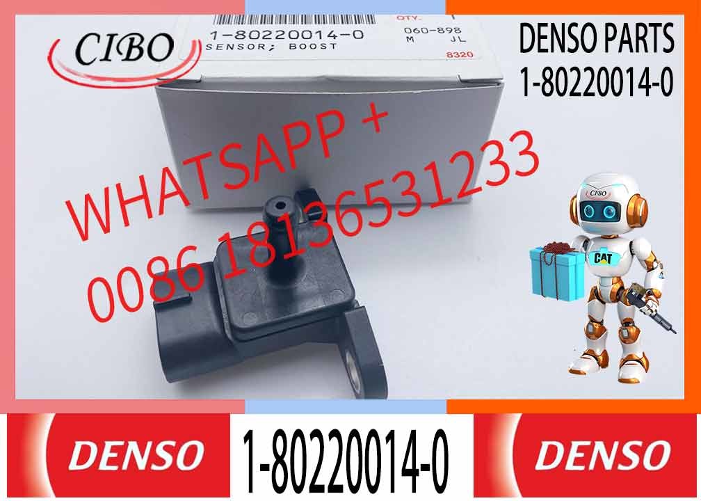 Excavator Parts1802200140 1-80220014-0 4HK1 6KH1 6WG1 Diesel Engine Air Intake Pressure Sensor