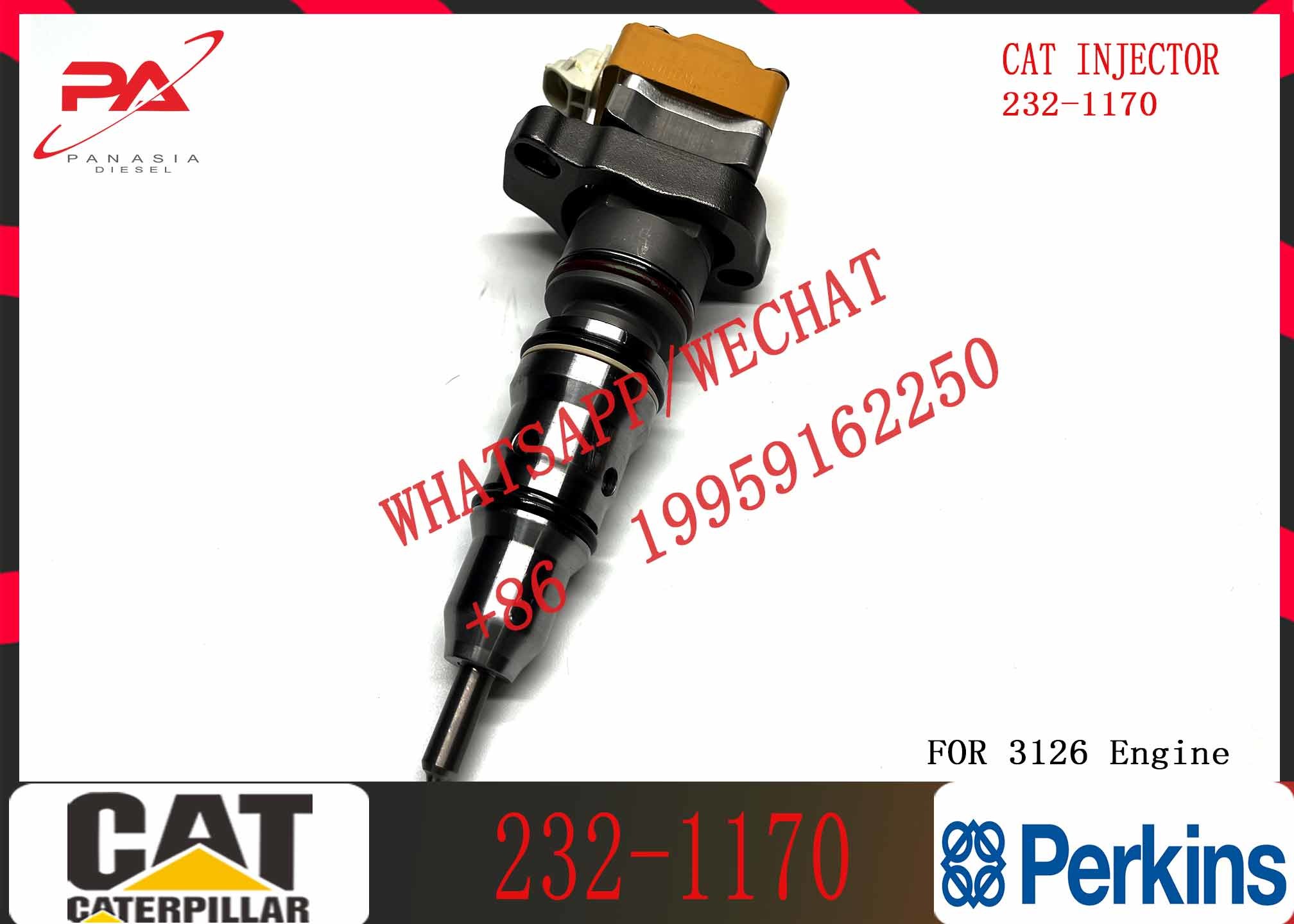 High Quality Diesel Fuel Injector 180-7431 171-9710 171-9704 178-6432 188-1320 173-9379 4CR0197 232-1170