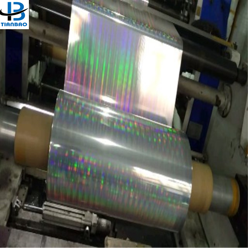 Transaprent Holographic Film for Customized Design Water Soluble Bopp Soft Packaging