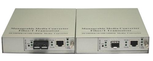 1000M One TO One Manageable Media Converter