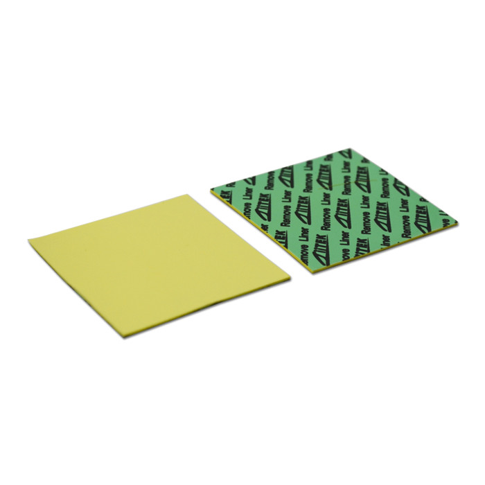 TIF400 Yellow 2.0W Thermal Conductivity Silicone Thermal Pads For Telecommunication Hardware