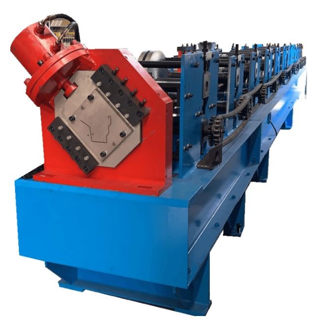 19 Stand Gutter Downspout Roll Forming Machine 7.5KW For Galvanized Steel Coils