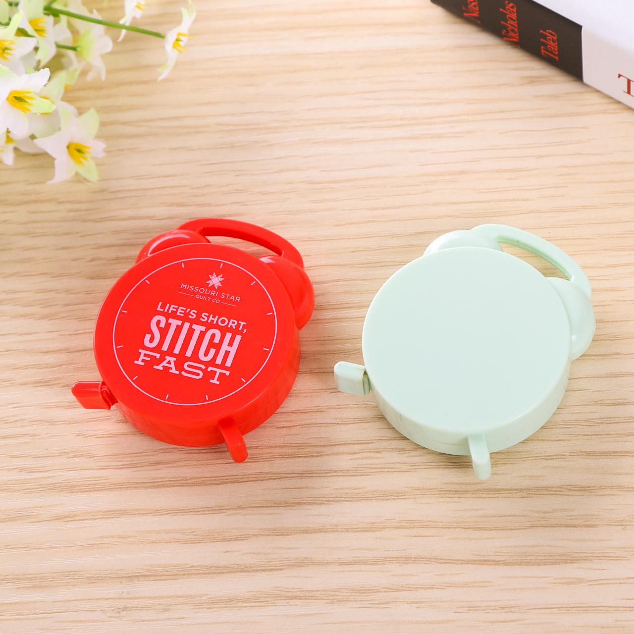 Colorful Creative Plastic Tapeline Tape Measure Logo Customized