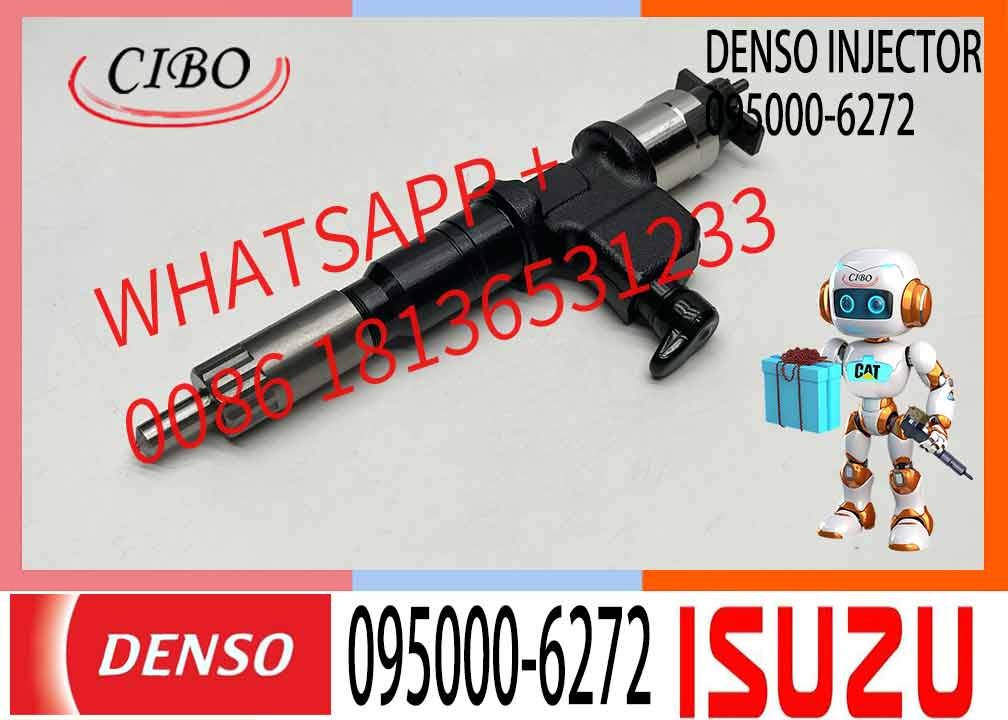 Common Rail Fuel Injector Assembly 095000-5982 095000-6270 095000-6271 095000-6272 8-97610254-2