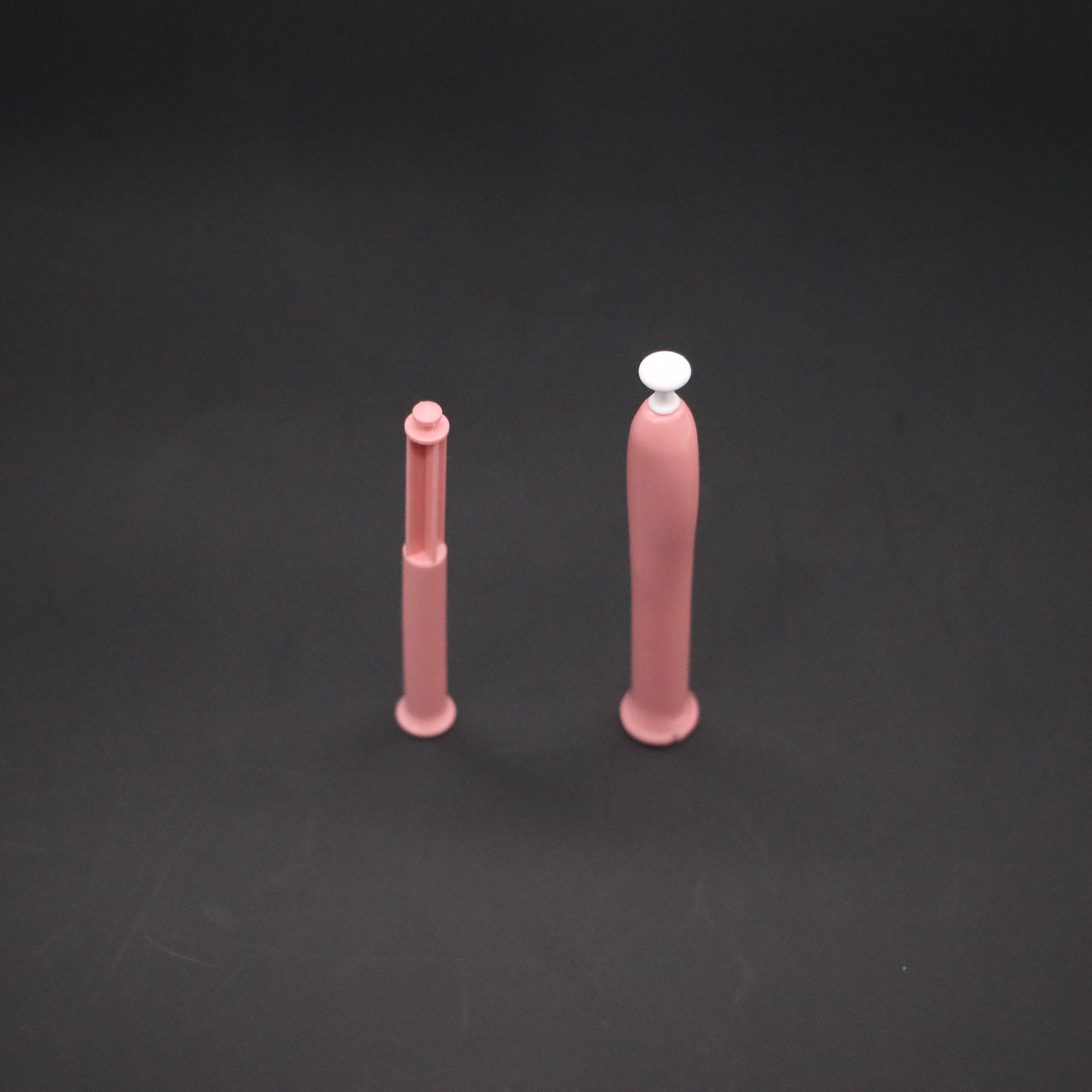Medicine PP Collar Disposable Vaginal Suppository Applicators Boric Acid Suppositories
