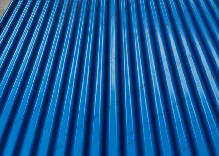 PLC Corrugated Roofing Machine 1250mm Fully Automatic Roll Forming Machine