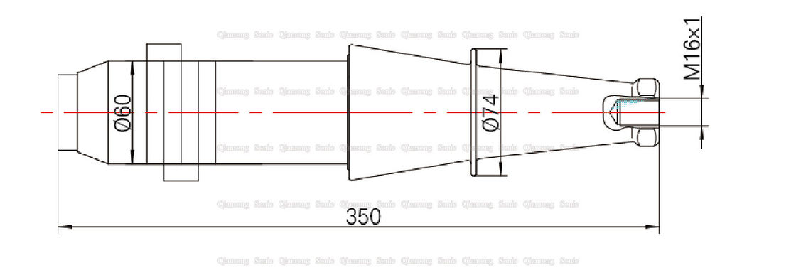 High Efficiency Piezoelectric Ultrasonic Welding Transducer With PZT4 Black Ceramic