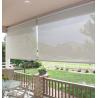 Buy cheap Anti Dust White Blockout Roller Blinds Motorized 100% polyester from wholesalers