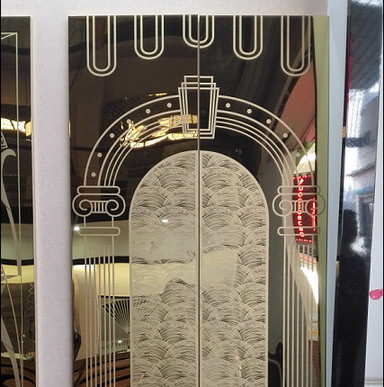 2019 New Customized Size Color Stainless Steel Doors Design Pattern For 5 Stars Hotel Villa