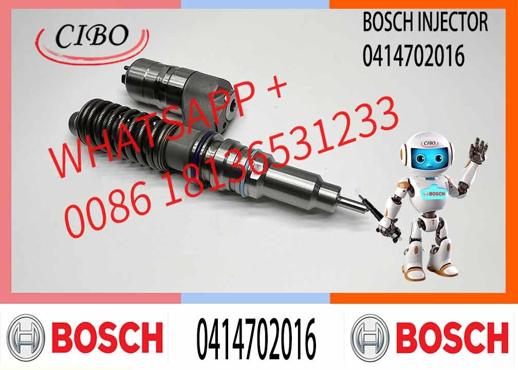 Genuine Diesel Common Rail Fuel Injector 0414702016, 0414702025, 21160093, 3801293
