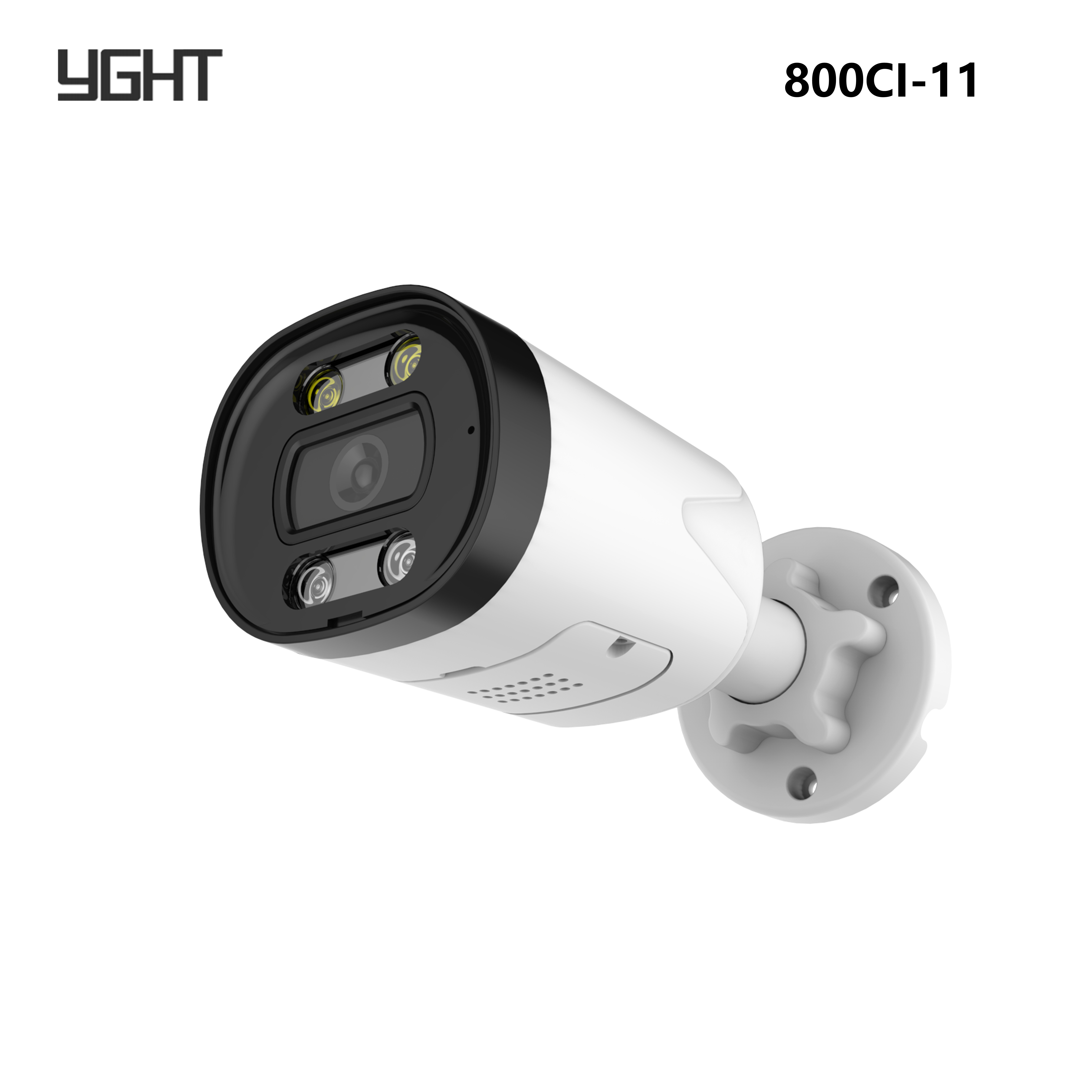 Advanced 8MP 4k Night Vision Wired Security PTZ Bullet Camera Weatherproof