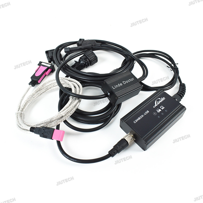 Forklift LINDE LSG Truck Diagnostic Tool for Linde Canbox Doctor Diagnostic scanner Pathfinder Software+CFC2 laptop