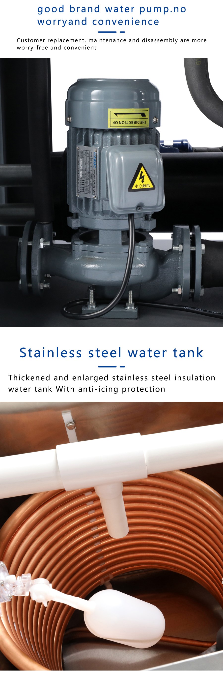 30H Water Cooled Chiller With Tube-in-shell Condenser Tape And The Ultimate Cooling Solution For Industria