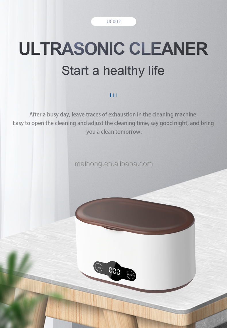 New household ultrasonic cleaners for jewelry eyeglasses watch cleaning