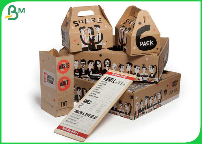 15g Food Grade PE Coated Kraft Paper 300g For Food Packing Box 
