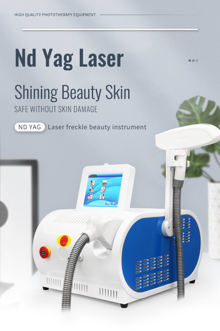 Q Switched Portable Tattoo Removal Machine Picosecond Yag Laser Machine