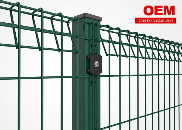 OEM PVC Coated SSM Welded Wire Garden Fence
