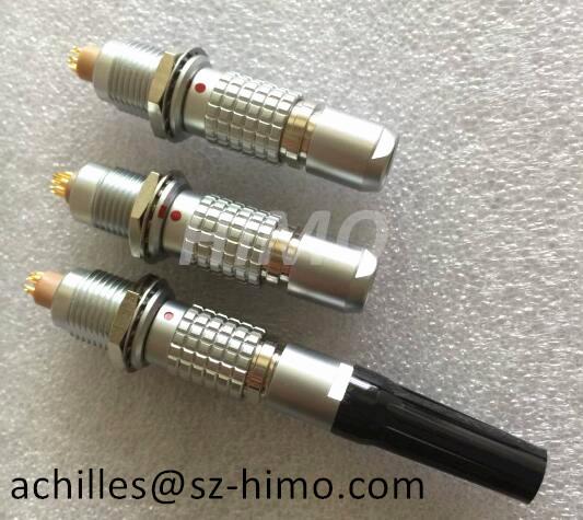 Quality Compatible FGG&PHG 1B series 2, 3, 4, 5, 6, 7, 8, 10, 12, 14, 16pins Straight Plug lemo cross connector for sale