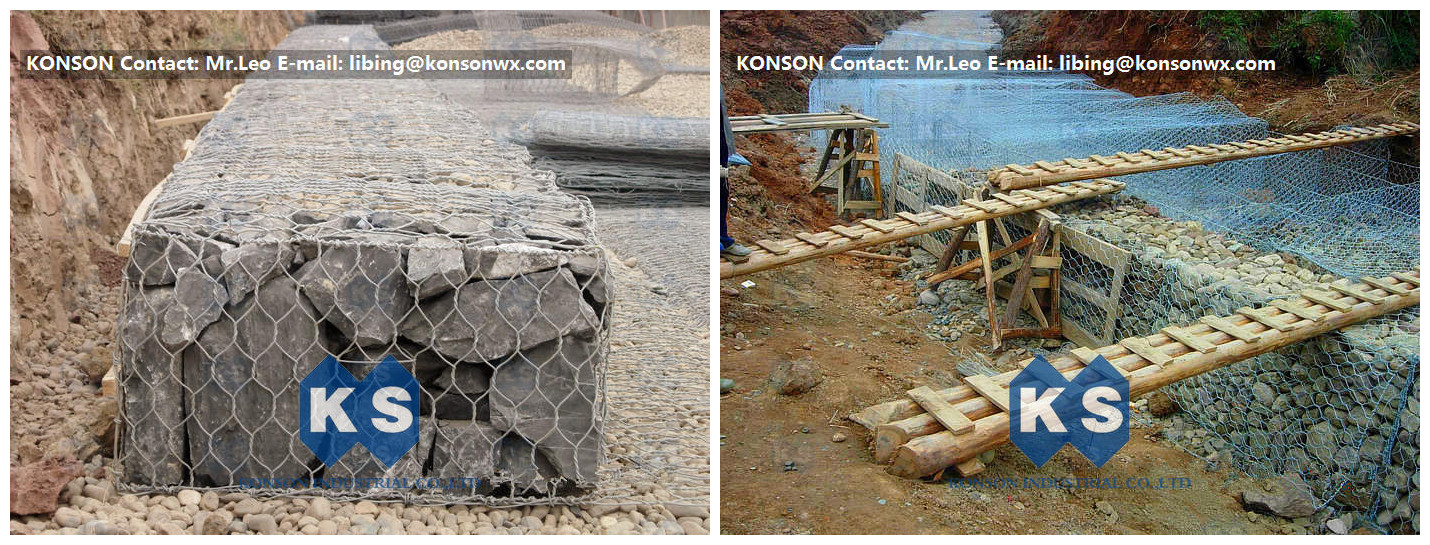 Automatic Gabion Mesh Machine 80 x 100mm Mesh Size 4300mm Width Machinery
