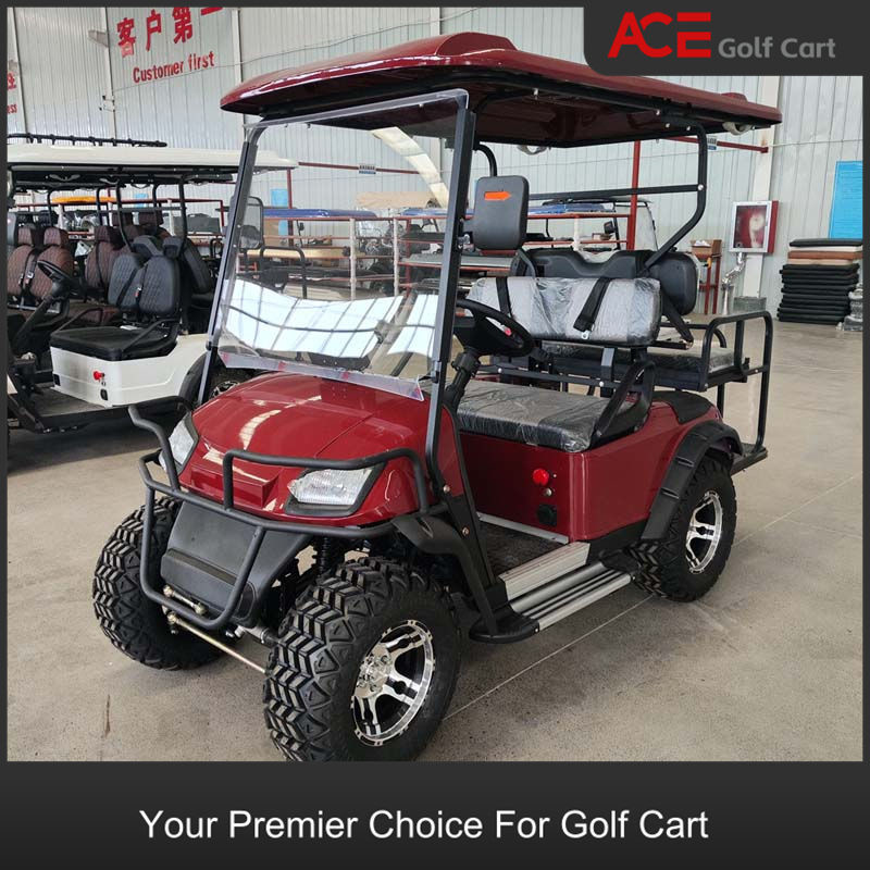 30km/h Electric Lithium Battery Golf Buggy Hunting Carts For Golfing Club