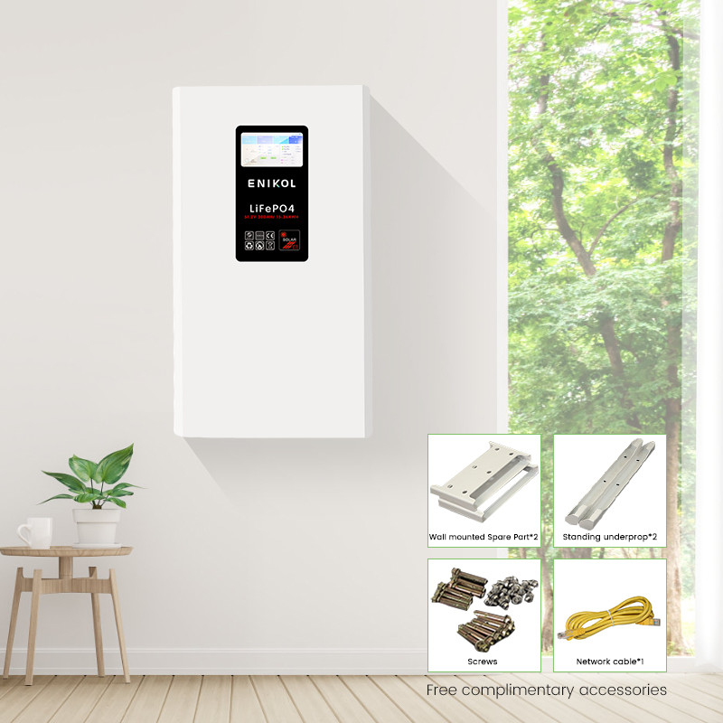 EVE 48V Lithium Iron Phosphate Battery 51.2V 300AH LiFePO4 Battery with Touchscreen Display