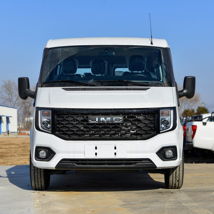Leather Seats 2023 JMC Fushun Cargo Van 3-17 Seat Passenger Car Diesel 8-speed Automatic 2.0T 146hp No Stability Control