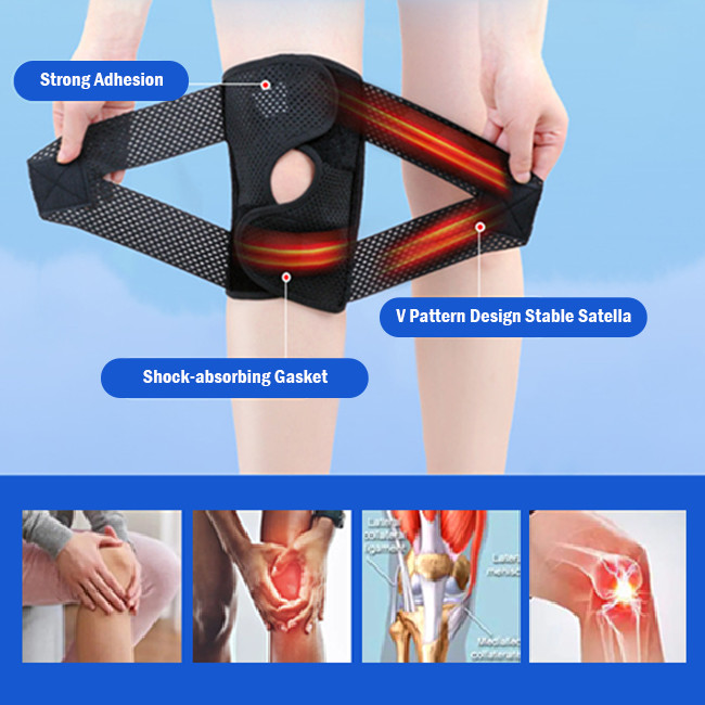 Stretchable Protective Compression Knee Brace For Meniscus Sports Knee Pads