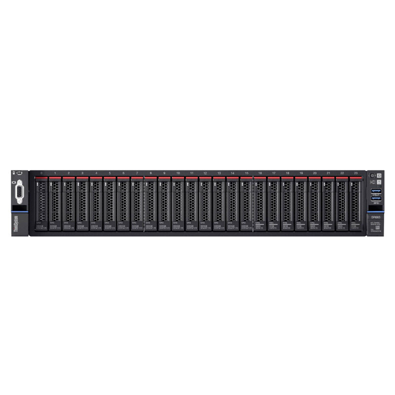 Lenovo ThinkSystem SR655 2u Rack Server with AMD EPYC 7002 Processor 3.0GHz Boosted