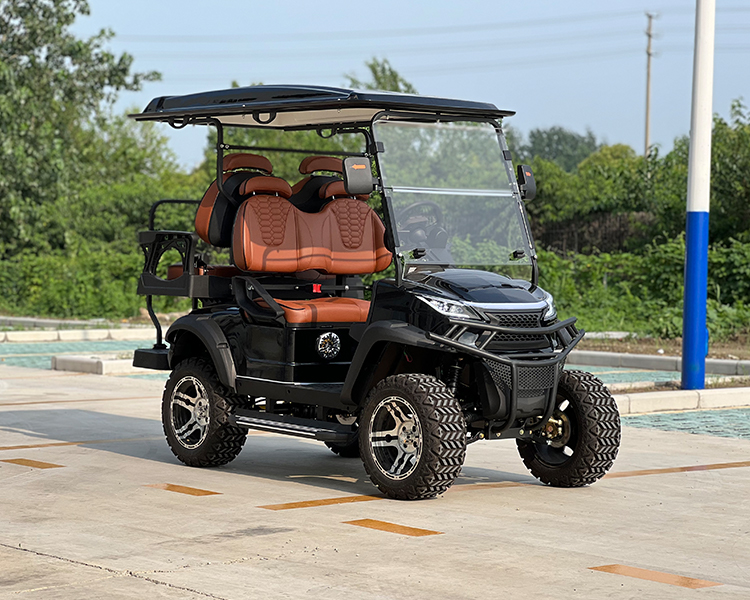Max Charger Electric Club Car Golf Cart 2 4 6 Seats Hydraulic Shock 14inch Tire Size Charge Time h 7-9h
