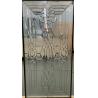 Buy cheap 80 X 25in Door Leaded Glass from wholesalers
