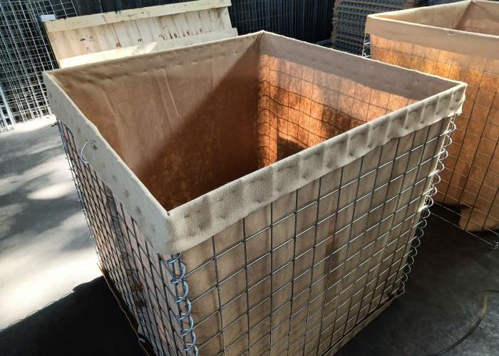 Zinc Coated Welded Defensive Barriers For itary Sand Wall or Flood Control