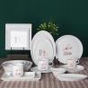 Buy cheap Japanese Cherry Blossom White Round Rectangle Square Baking Dessert Bowl from wholesalers