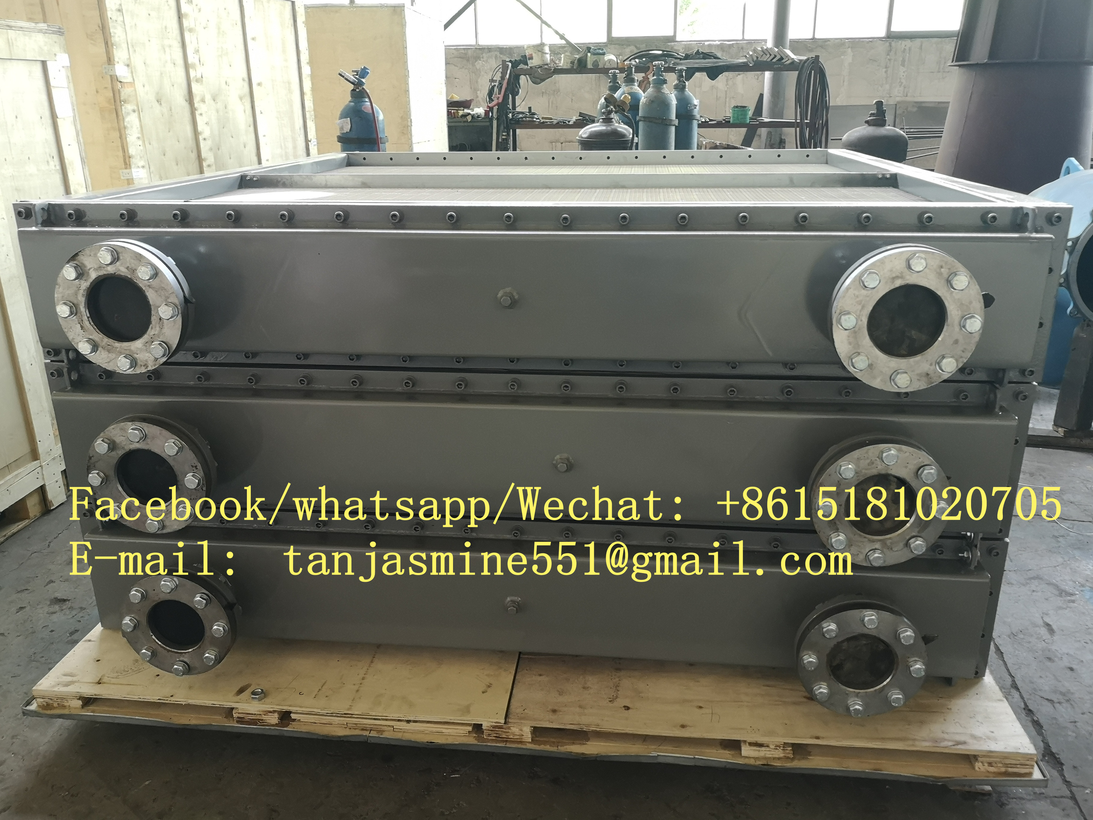 1.0Mpa Oil Side 0.5Mpa Water Side Turbine Spare Parts