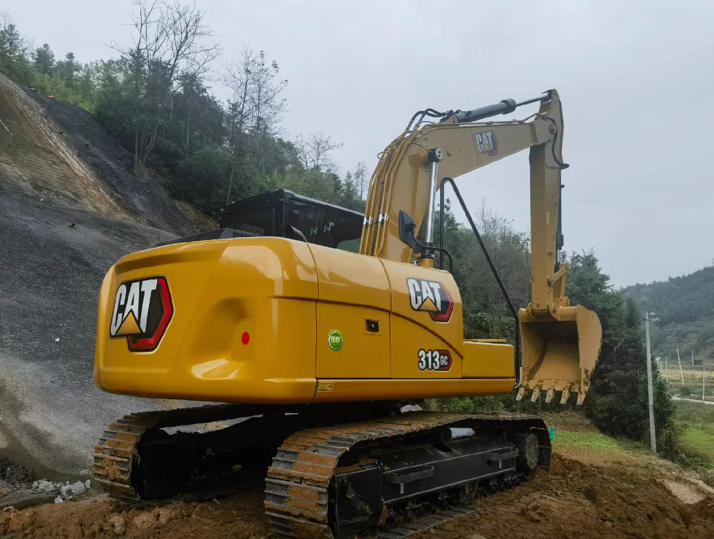 13 Ton Crawler Digger Medium Used Earthmoving Machinery Cat 313gc For Sale
