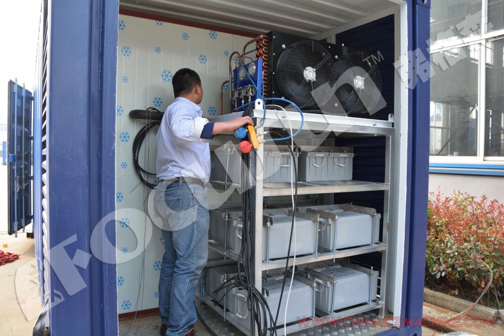 Convenient and Portable Ice Storage with Foucusun Solar Powered Container Other Capacity