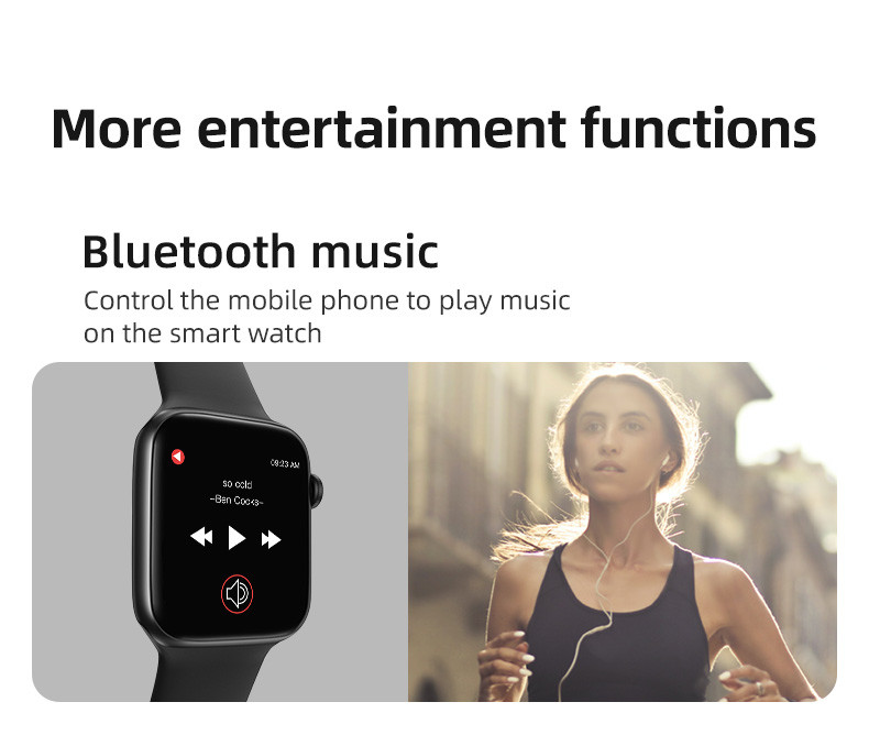 170mAh IPS 320x240 Full Touch Smartwatch IWO 10 T500 Plus BT3.0