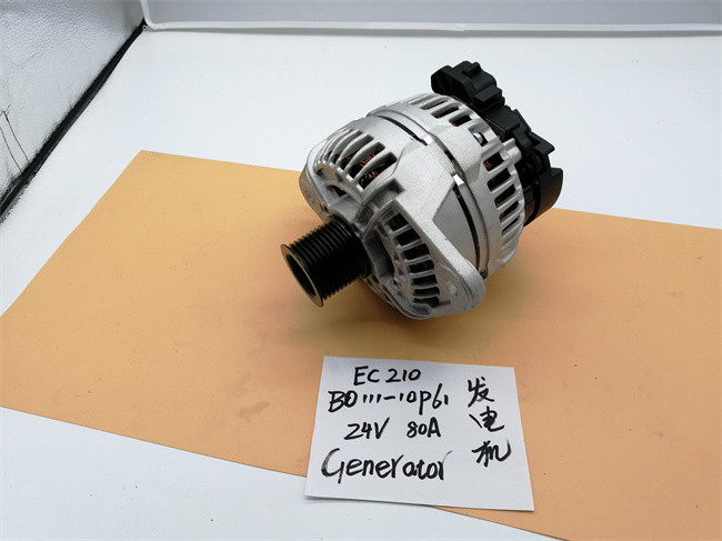 24V 80A CA1853IR Excavator Electrical Parts Alternator 0124555009 0124555017 0124555020