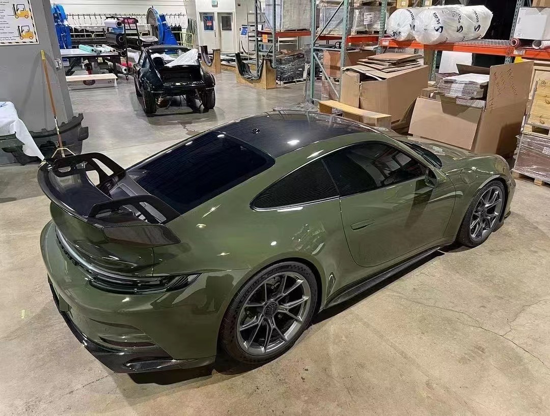 Carbon Fiber Spoiler for Porsche 911 992 Carbon Fiber Material 911 992 Upgraded GT3 Style Rear Spoiler